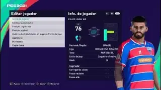 EDIT FACE FELIPE JONATAN PES 21