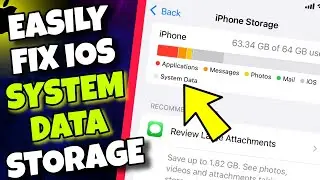 Fix iPhone Storage Full Problem | iOS System Data Taking Too Much Space
