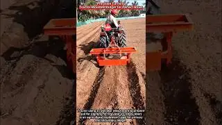 Precision Farming | Tractor-Mounted Ridger for Perfect Rows