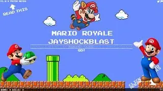 Mario Royale Gameplay! Web Browser Super Mario Brothers Battle Royale