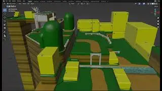 Super mario 3d Land World 1-1 (ripped Model) read description..