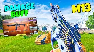 FAST KILLING After Buff in SEASON 4 BEST M13 GUNSMITH CODM BR | M13 GUNSMITH COD MOBILE