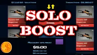 Case Clicker Solo Boost | Start to Dragon Lores