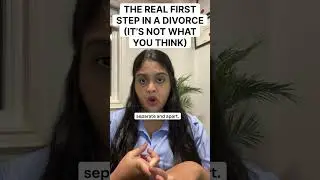 The Real First Step in Divorce (It's Not What You Think)