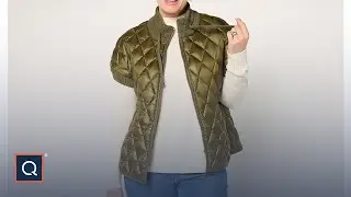 Martha Stewart Signature Diamond Quilted Short-Sleeve Jacket | QVC