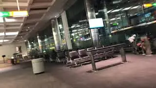 Walking From Gate A3 To The Baggage Clam At BWI Marshall Airport