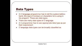 Data Types