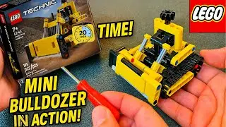 Building LEGO Technic 42163 Heavy-Duty Bulldozer – Step-by-Step Build!#lego  #legotechnic