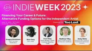 Financing Your Career & Future: Alternative Funding Options for the Independent Artist