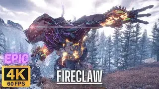 Epic War Bear Fireclaw Fight - Horizon Zero Dawn (4K60FPS No Commentary)