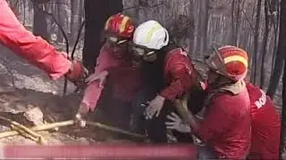 Firefighter killed as Portugal wrestles with forest fires