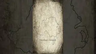 Northern Ireland map drawing #shorts #northernireland #map #drawing #zeichnen #art #draw