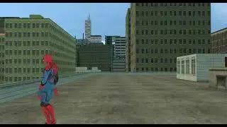 Gmod Spider-Man side back flip (animation test)
