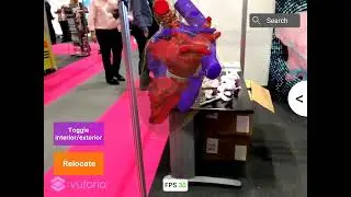 Augmented Reality heart anatomy alpha - 3D Veterinary Anatomy