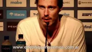 Conferencia de Prensa: Marat Safin en español