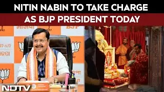 BJP News LIVE | Nitin Nabin LIVE | BJP New President Nitin Nabin | Nitin Nabin Takes Office LIVE