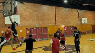 MENS LEAGUE BASKETBALL RUNS | WARRIORS vs Unknown