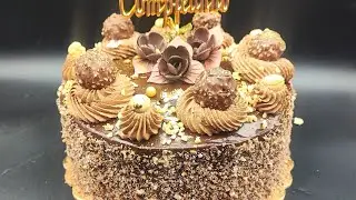 Torta di compleanno Rocher