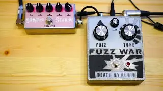 Death by Audio Fuzz War VS Noizevil Shooting Star ('54 Les Paul Neck PU)