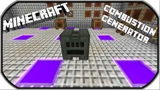 Combustion Generator ⭐ Minecraft Ender IO  Tutorial ⭐ Deutsch / German
