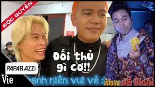 Lil'Wuyn, Seachains ôm ấp vai kề vai mặc cho là đối thủ, Karik hóa em bé chơi đồ hàng fan tặng