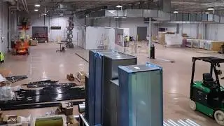 Modular Cleanroom Timelapse Construction Installation | MECART Cleanrooms
