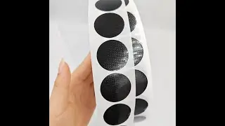 Pre Cutting Fabric Adhesive Discs Dots Gaffer Tape Die Cutting Cloth Duct Tape for Industry
