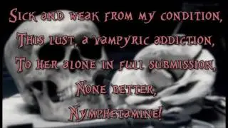 Cradle of Filth - Nymphetamine (w/lyrics on Screen)