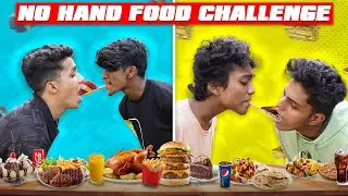 No Hands Eating Challenge 🍔😰 ആരാണ് Winner ? Bootcamp Boys 🔥 We Talks