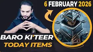 WARFRAME BARO KI'TEER 6 февраля 2026 г. - Что стоит купить? 🔥 | Руководство по торговцам в Пустот...