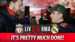 Liverpool 2-5 Real Madrid | It's Pretty Much Done! | Fan Cam | Darragh