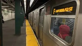 NYC Subway: R160/R179 (F) (M) Train Action @ 14 Street