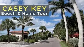 CASEY KEY FLORIDA Bike Tour - The Hollywood Hills of Sarasota, West Coast Florida