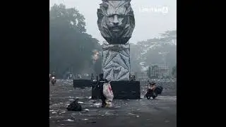 Kondisi Stadion Kanjuruhan Malang usai tragedi kerusuhan