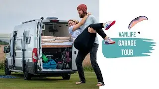Van tour - What&rsquo;s in our garage for full time vanlife