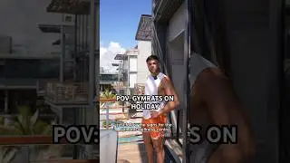 GYMRATS ON HOLIDAY #shorts #short #viral #gym #fitness