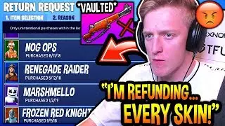 Tfue *OFFICIALLY* Announces He's *REFUNDING* ALL OF HIS SKINS Until Epic VAULTS The INFANTRY RIFLE!