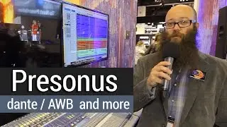 Presonus StudioLive AI i StudioLive RM oraz protok&oacute;ł Dante + AVB