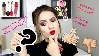DUPES FOR JEFFREY STAR VELOUR LIPSTICKS! REVIEW & SWATCHES