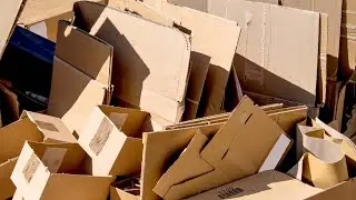 Horizontal Corrugated Carton Baler