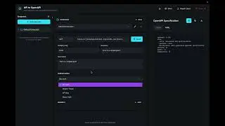 Open API Spec generator for technical writers