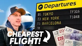 I took the CHEAPEST FLIGHT EVERYDAY and ended up in..