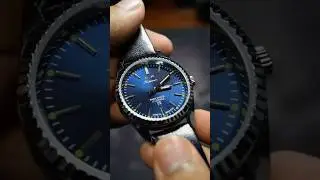 HMT KOHINOOR Fluated Blue Sunburst Handwinding Just 2320/-