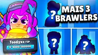 CHEGUEI aos 4000 TROF&Eacute;US e LIBEREI 3 NOVOS BRAWLERS! DOS 0 AOS 100 MIL #4