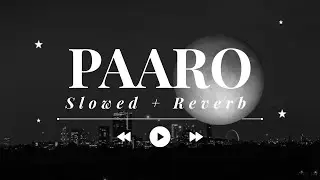 Paaro (Slowed + Reverb) | Soulful Love Mood ❤️🎶