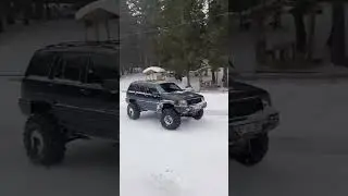 Jeep Grand Cherokee 5.9 Snow Drift ❄️ V8 Sound 💥