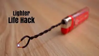 Amazing Plasma Arc lighter from old lighter... #shorts #diy  #lifehacks #lighterhacks