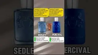 Which fragrance is for you ? | PARFUMS DE MARLY SEDLEY VS PERCIVAL
