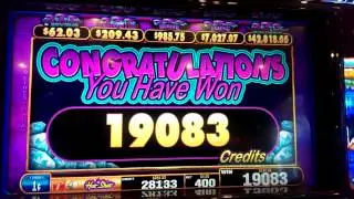Hot Shot slot Machine, max bet. Bonus round.
