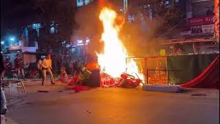 Political clashes in Behala, who attacked whom in Sakherbazar? #kolkata #clashes #viral #trending 